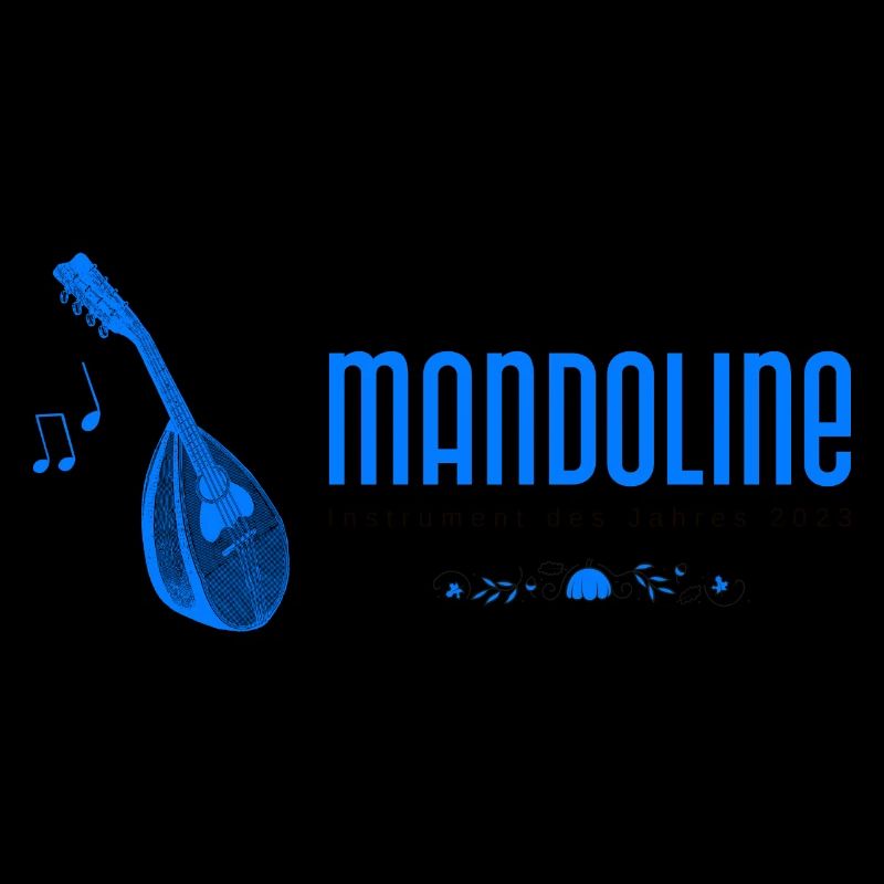 Mandoline Instrument des Jahres (hellblau)