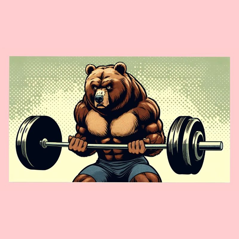 CurlBear – Der Hantel-Champion