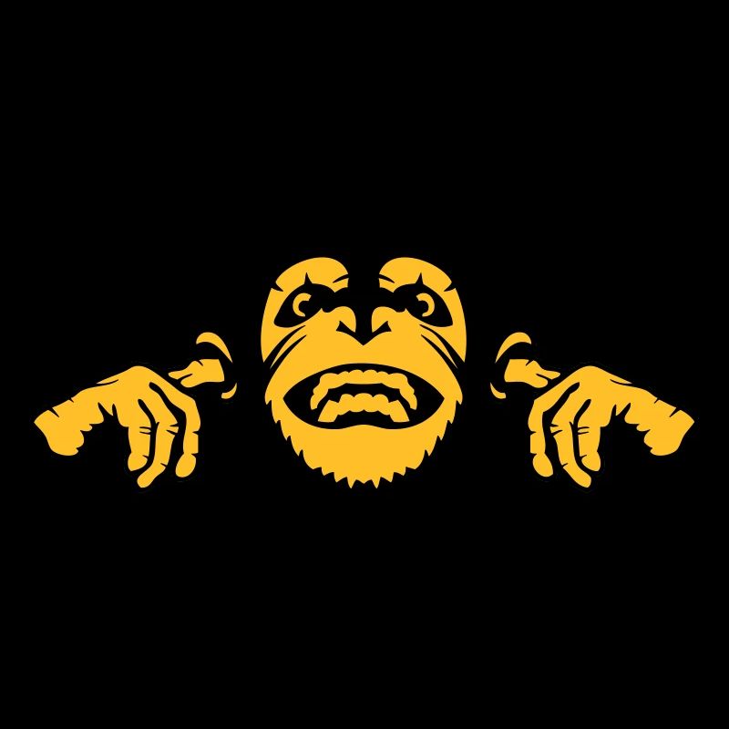 Schimpanse Affe Affe Finger Ohr