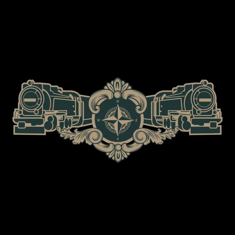 Logo du chemin de fer rétro Vinted