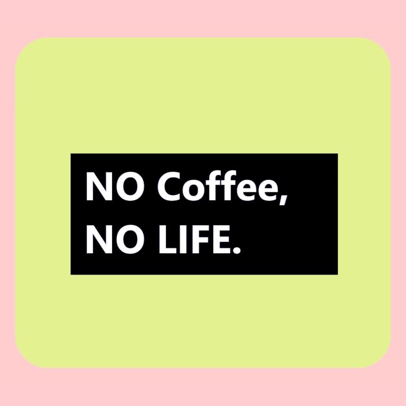 Pas de café pas de vie