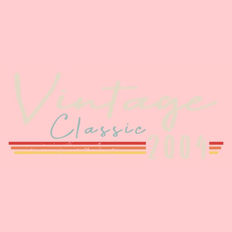 Vintage Original since 2004 Geburtstag Retro