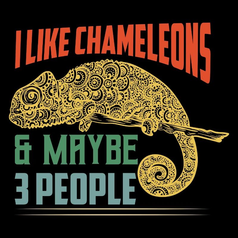 I Like Chameleons & Maybe 3 People Lizard Lover Re