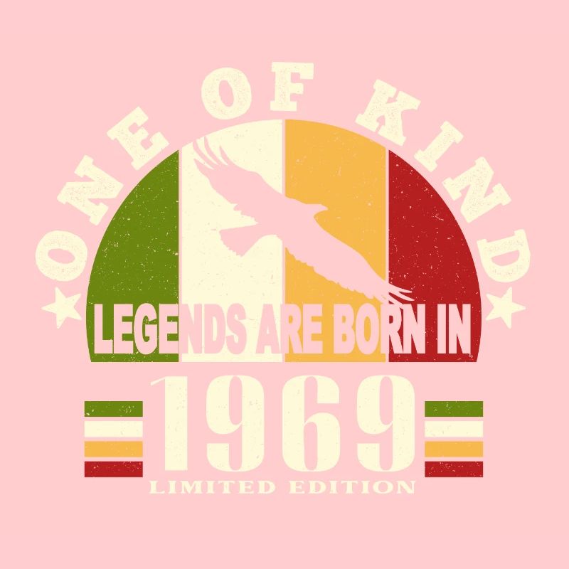 Legend Born 1969 55th Anniversary