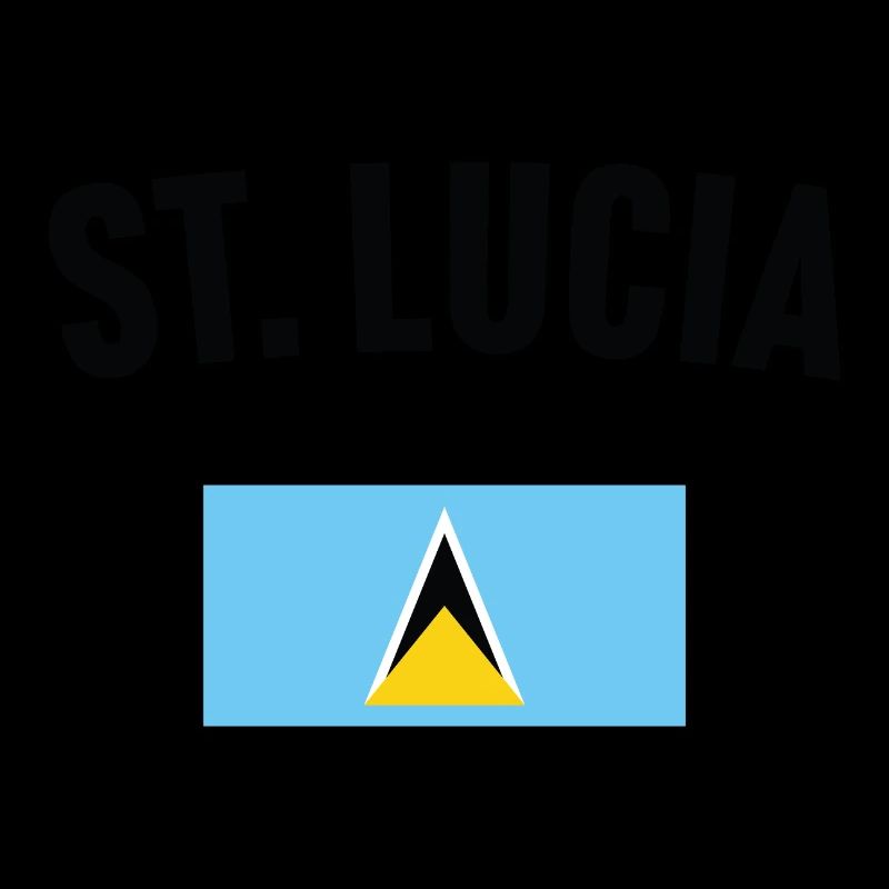 St Lucia Flag