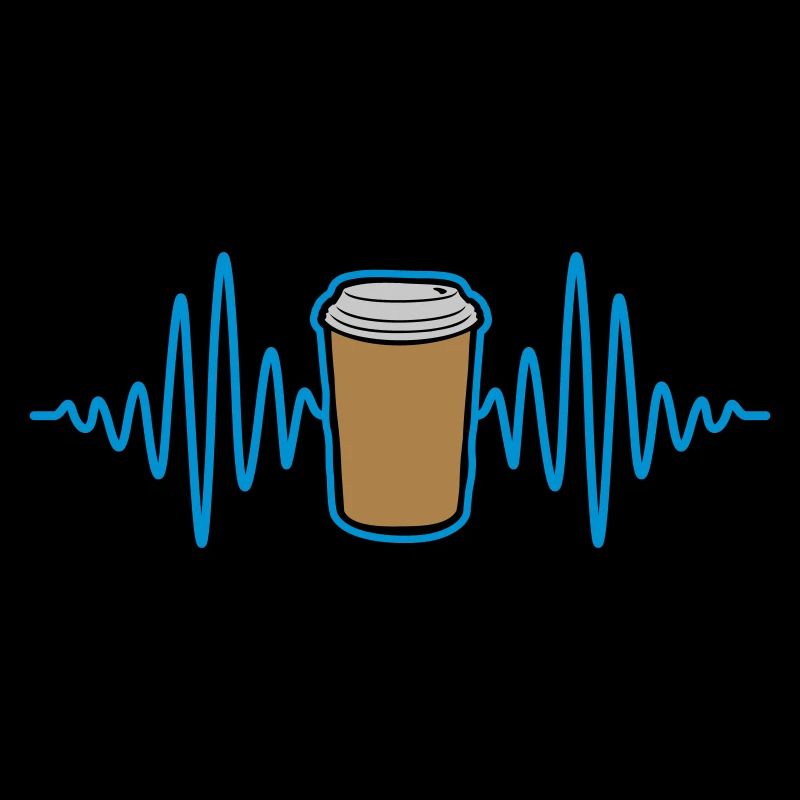 Frequenz Kaffee Becher unterwegs