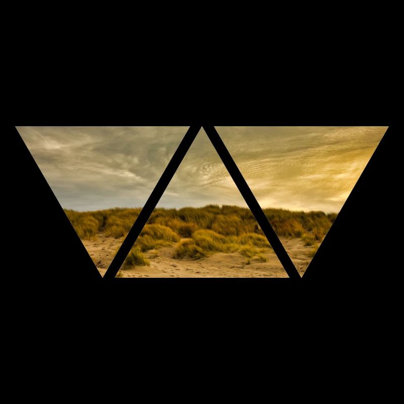 Dunes Triangle Holiday Beach Sunshine Gift