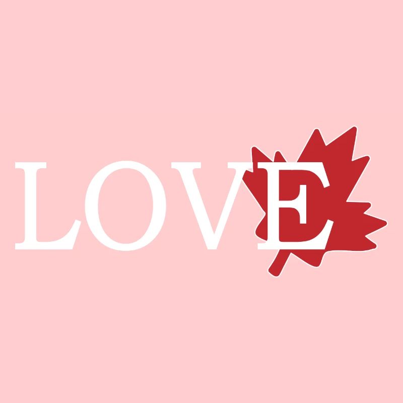 Amour Feuille d'érable du canada