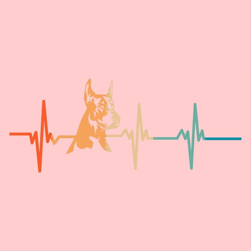 Battement de cœur Doberman