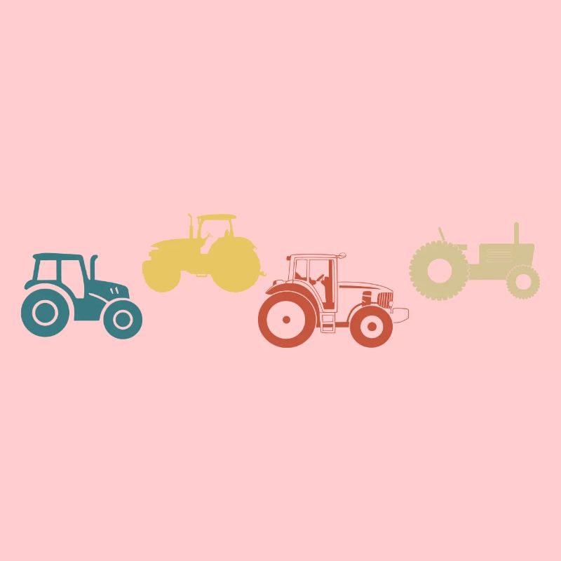 Vintage Retro Tractor