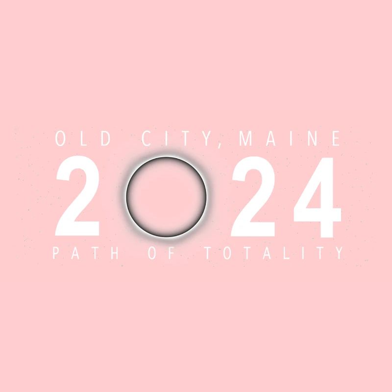Solar Eclipse Old City Maine April 8 2024