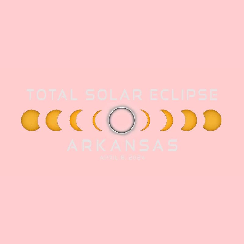 Arkansas Solar Eclipse 2024 April 8 Souvenir