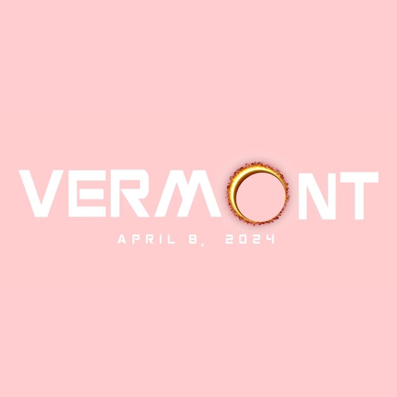 Vermont 2024 Eclipse Souvenir 8 avril
