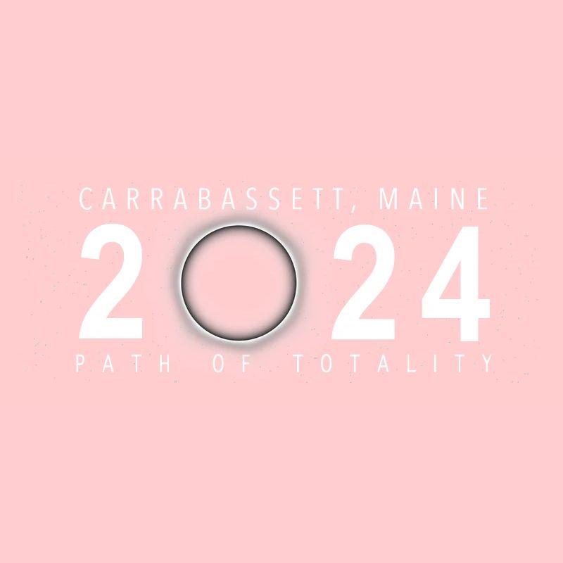 Eclipse de Soleil Carrabassett Maine 8 avril 2024