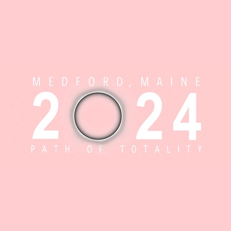 Eclipse de Soleil Medford Maine 8 avril 2024