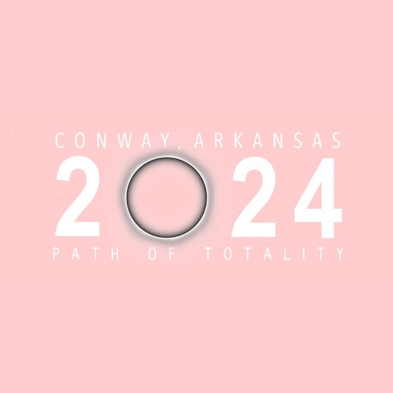 Eclipse de Soleil Conway Arkansas 8 avril 2024