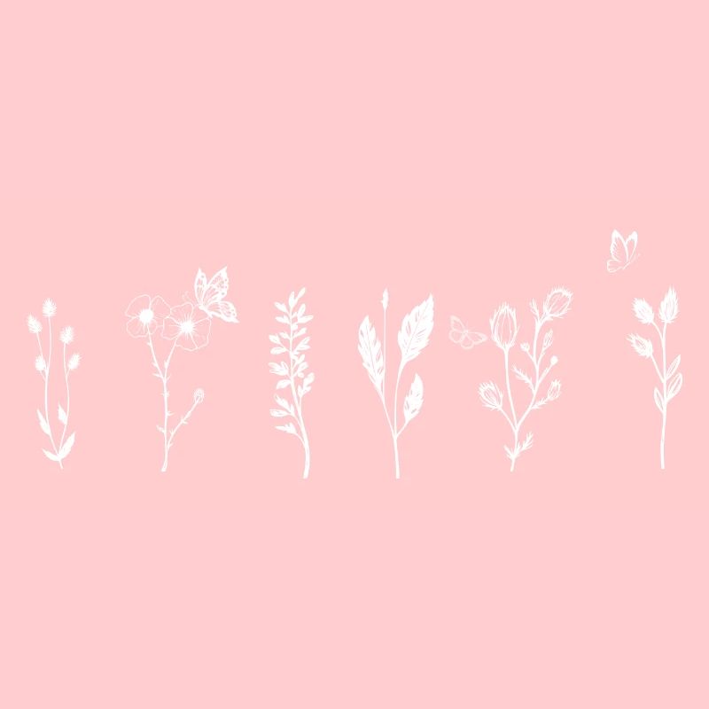 Minimalist Wildflowers - Botanical Gift