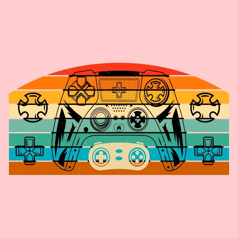 Vintage Retro Gaming Controller