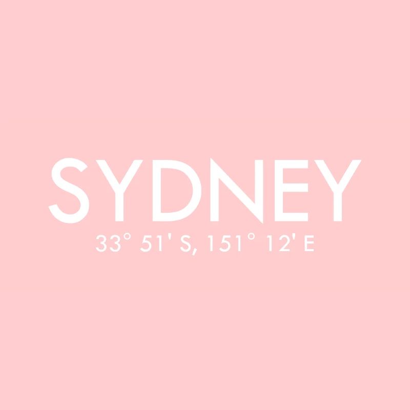 Sydney - Australia Coordinates Latitude Longitude