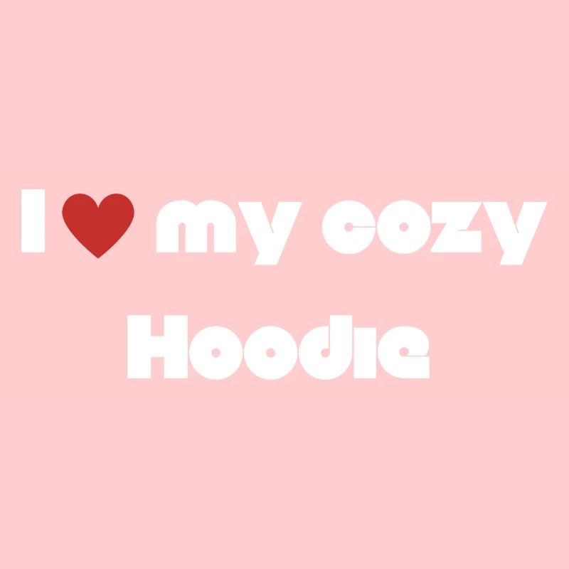 J’adore mon sweat à capuche douillet