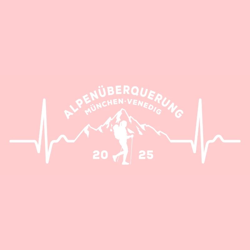 Alpenüberquerung 2025 München Venedig, Wandern