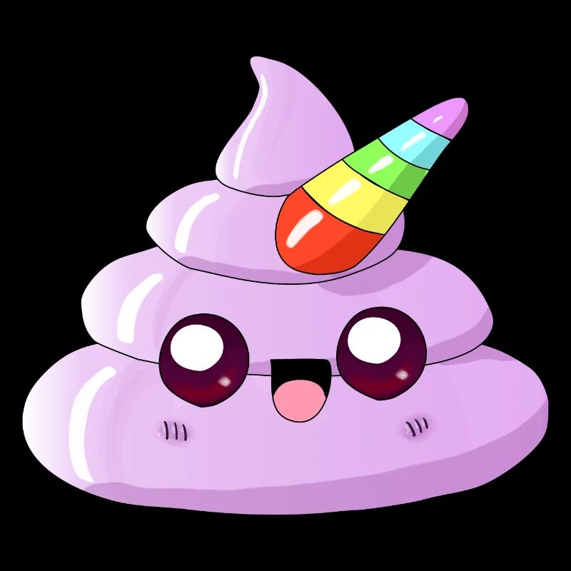 Licorne caca