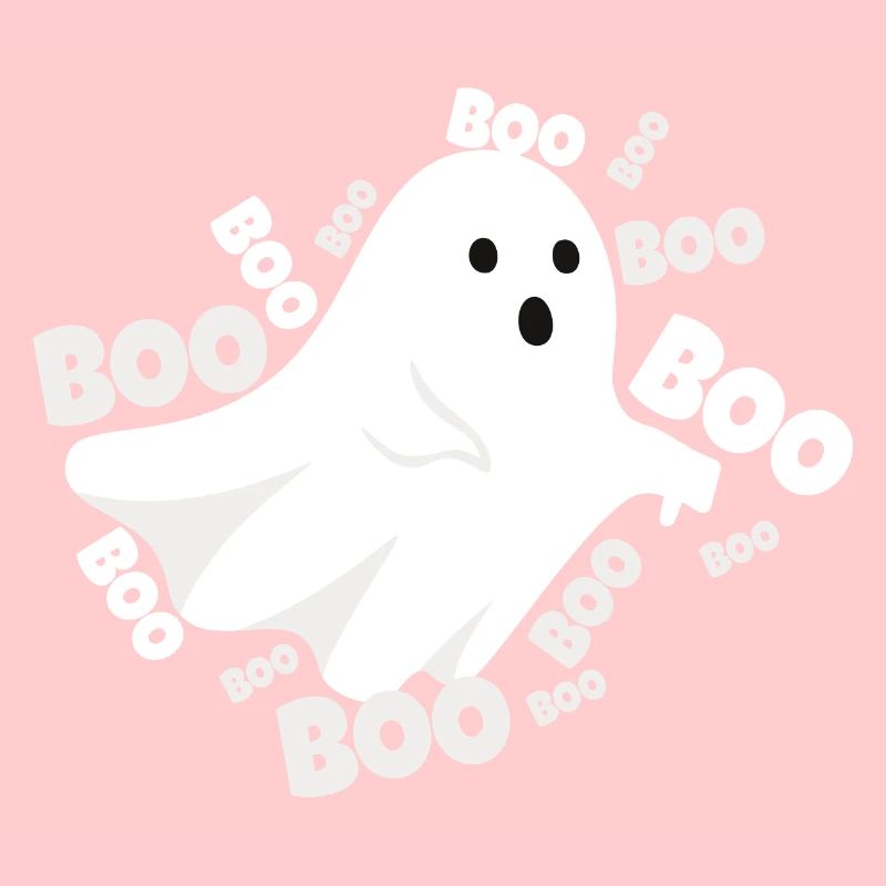 "BOO" Halloween Geist