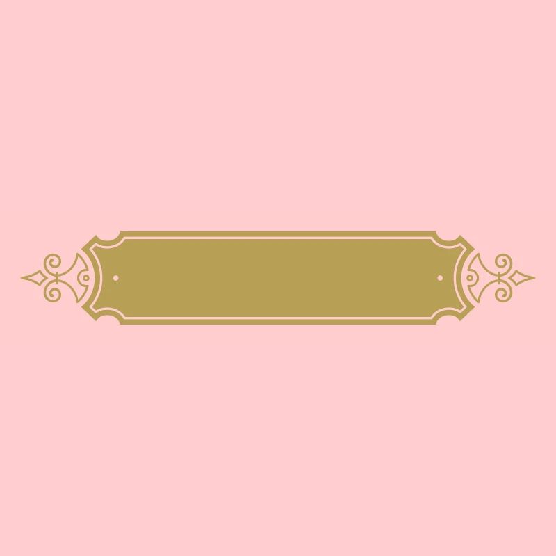 blank shield gold frame | Vectorgraphic