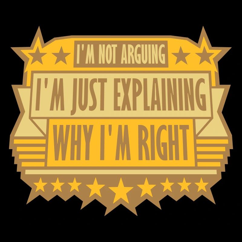I m not arguing