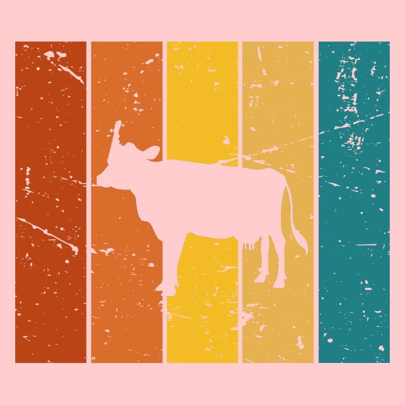 Vache cadeau Vintage