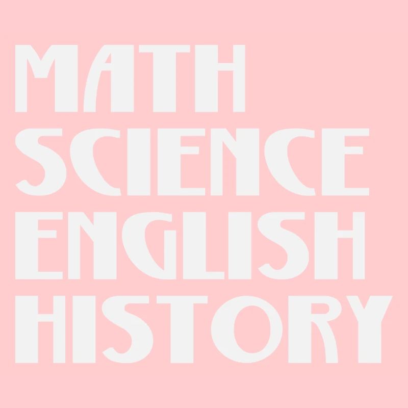 Math Science Anglais Histoire