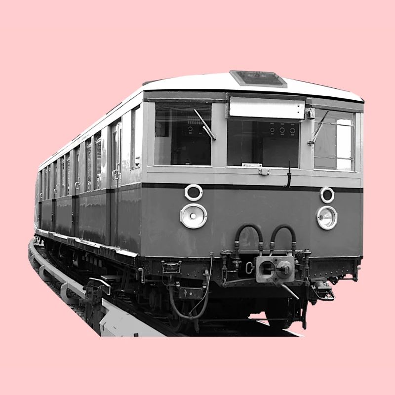 S-Bahn Berlin Triebwagen Eisenbahn Oldtimer
