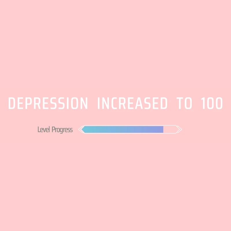 Depression auf 100 erhöht
