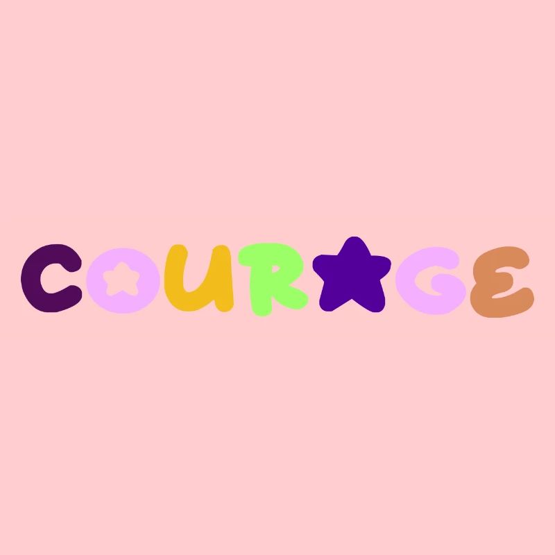 Courage, pensée positive