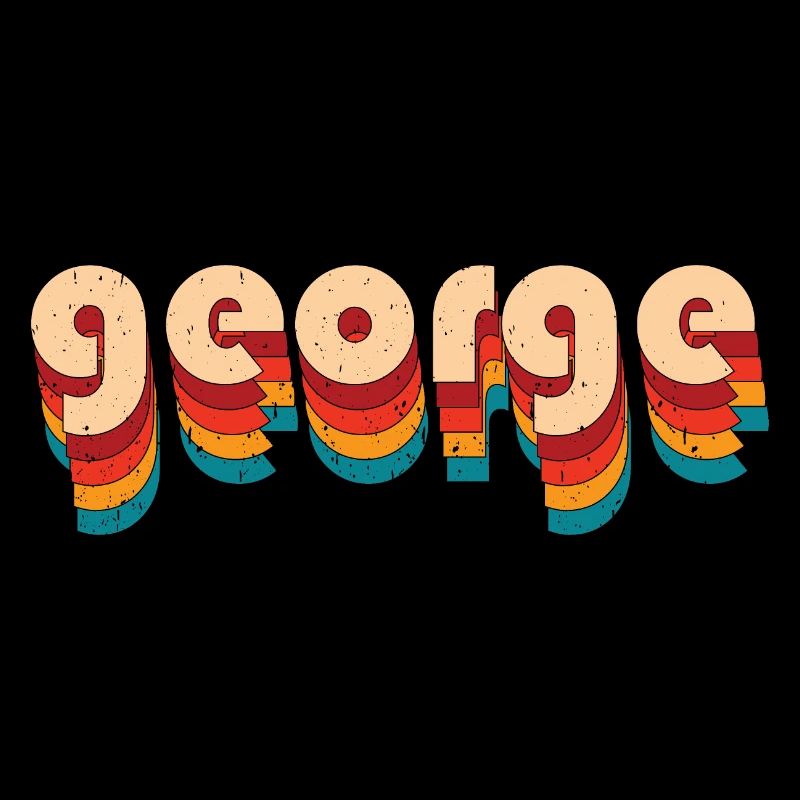 Retro George Name