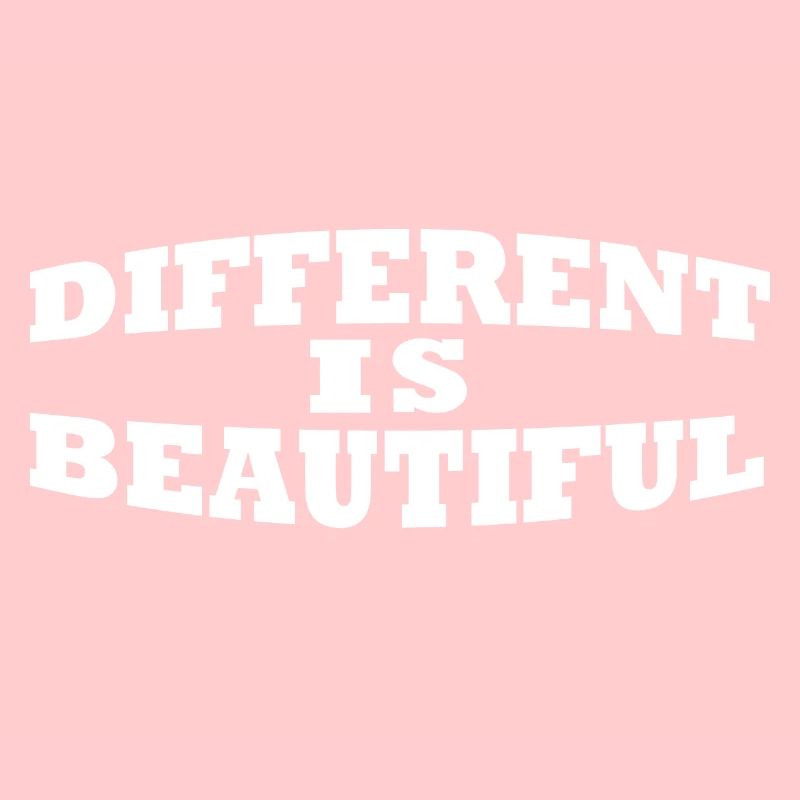 Different is beautiful Anders sein ist Wundervoll