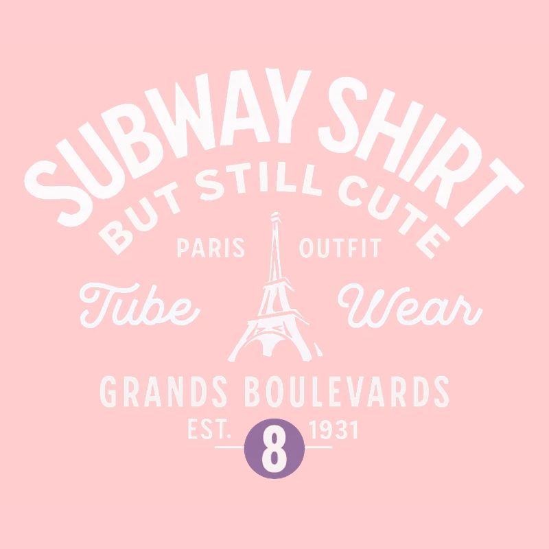 Pariser U-Bahn-Hemd Grands Boulevards