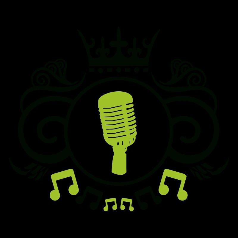 Écusson du microphone
