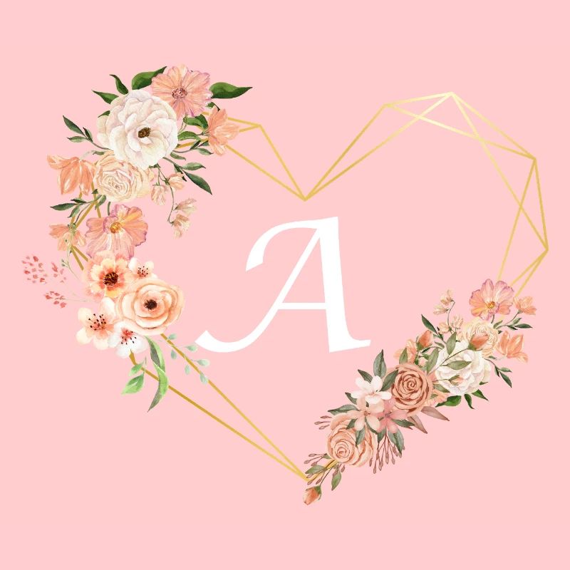 Blumen Goldenes Herz Brief
