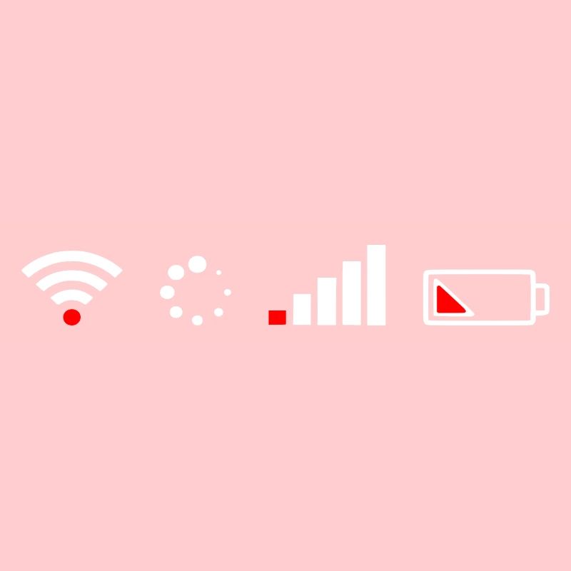Wi-Fi - Internet - Battery