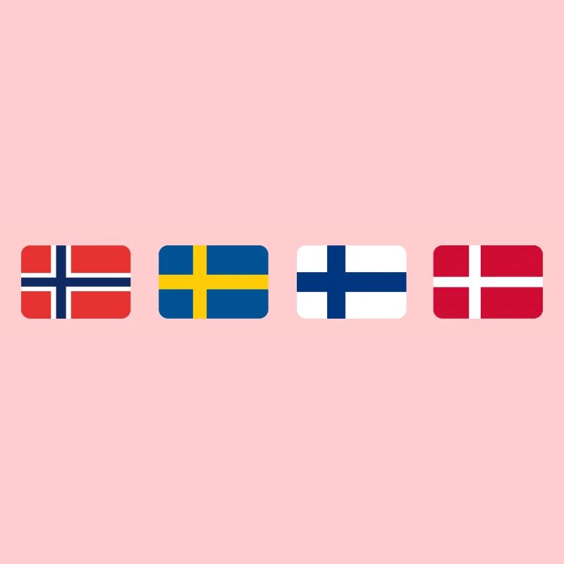 SCANDINAVIAN FLAGS