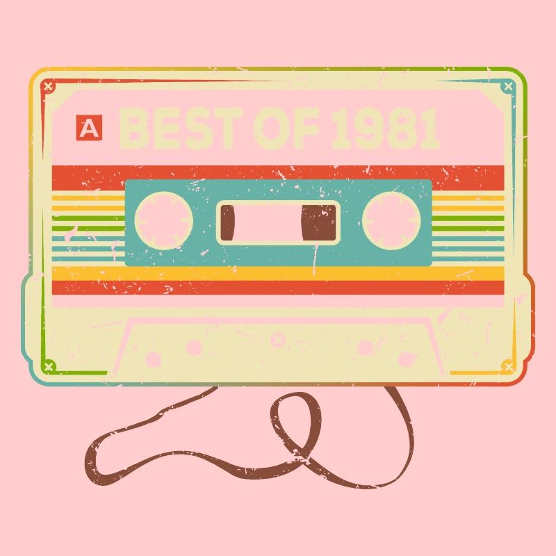 Best of 1981 Mixtape 40. Geburtstag Kassette