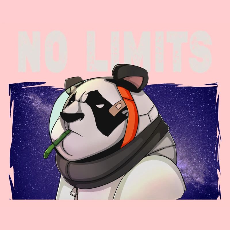 Panda sur l’espace