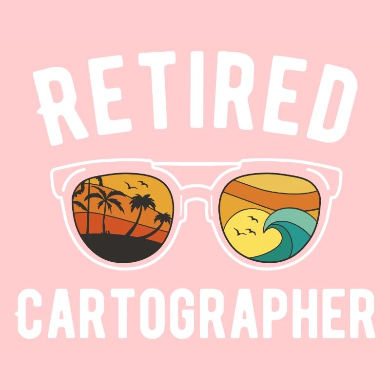 Conception d’aventure de voyage de cartographe à la retraite
