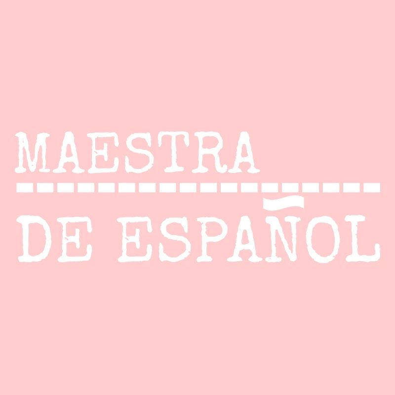 Maestra De Espanol Spanischlehrer Shirt Geschenk