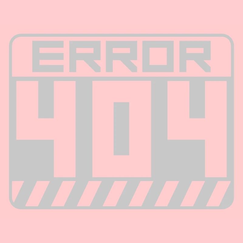Warnung Schild Error 404