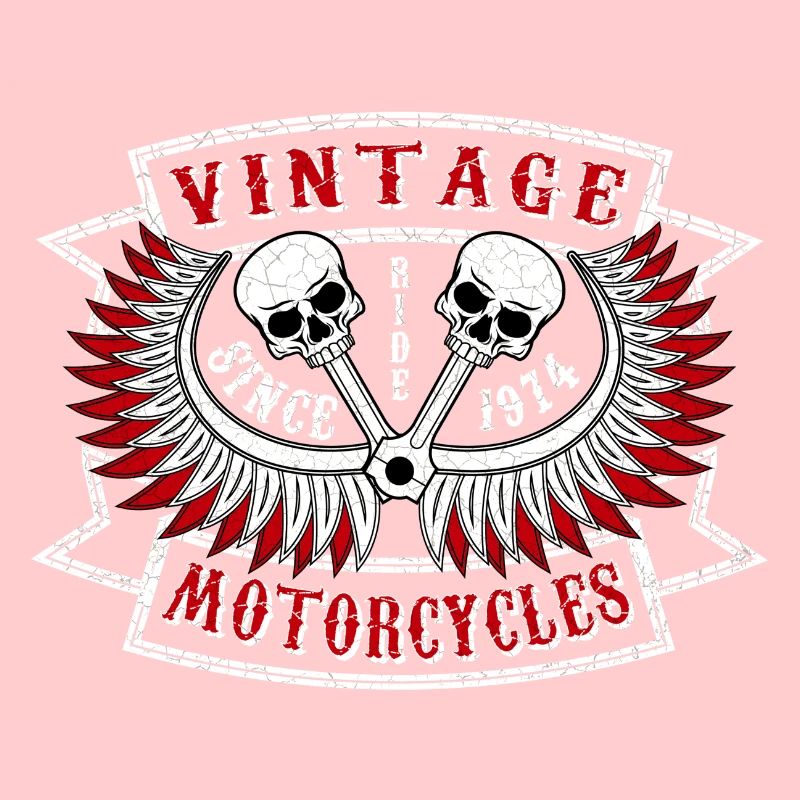 Vintage Motorräder - schwarz