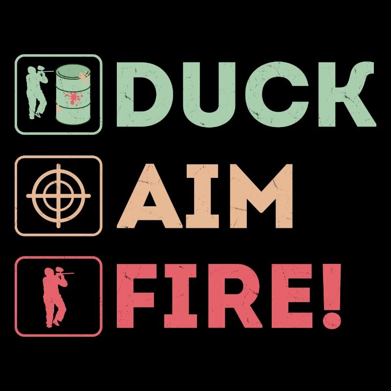 Duck, Aim, Fire! Paintball Tactical Player