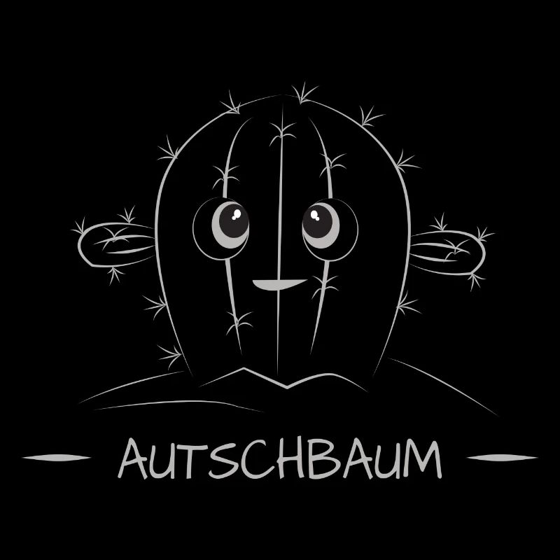 Autschbaum süßer lustiger Kaktus Comic Geschenk