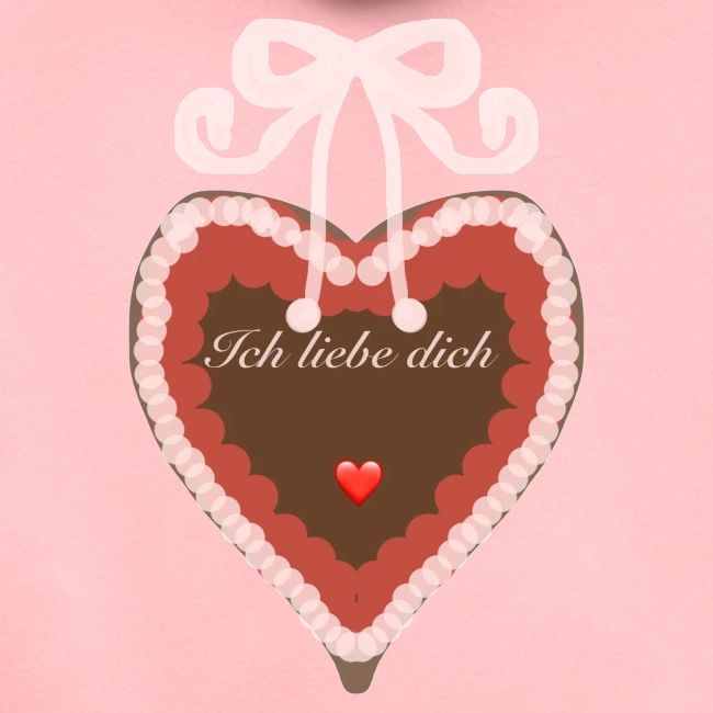 Lebkuchenherz ich liebe dich